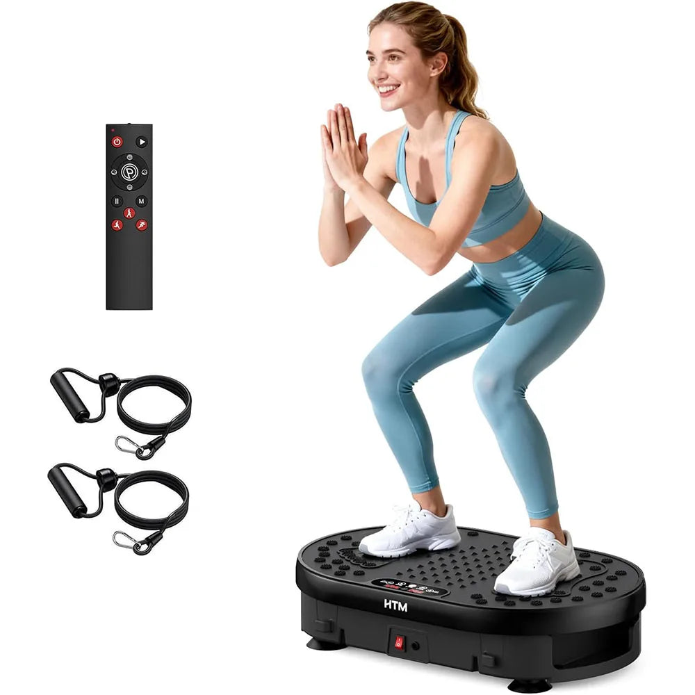 Vibration Plate Exercise Machine With 120 Speed Levels 9 Presets