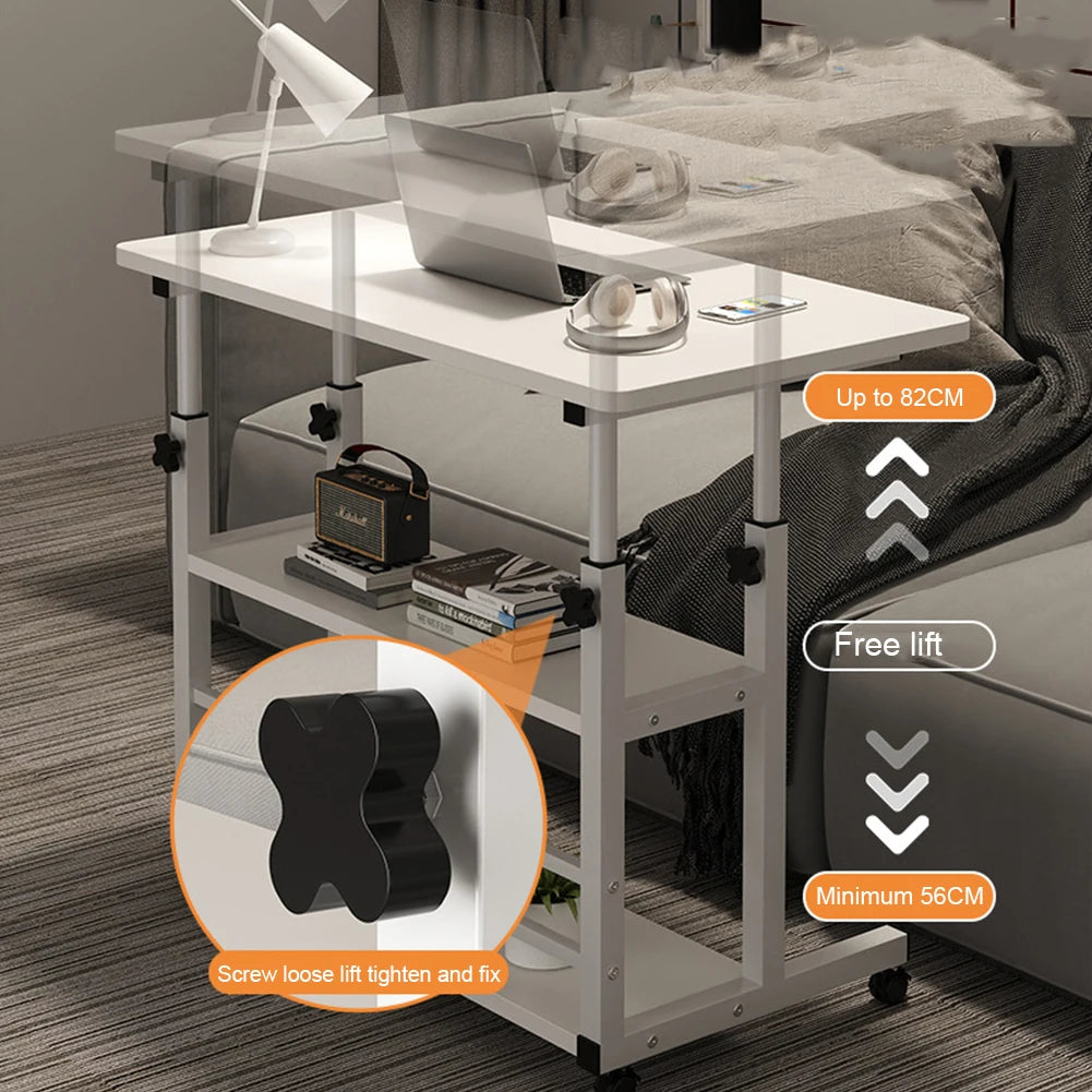 APWIKOGER Multi Layer Standing Desk Height Adjustable Wooden Workstation