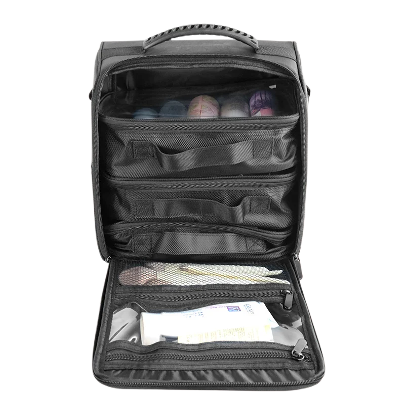 Women Makeup Bag Set Waterproof Professional Cosmetics Storage Case