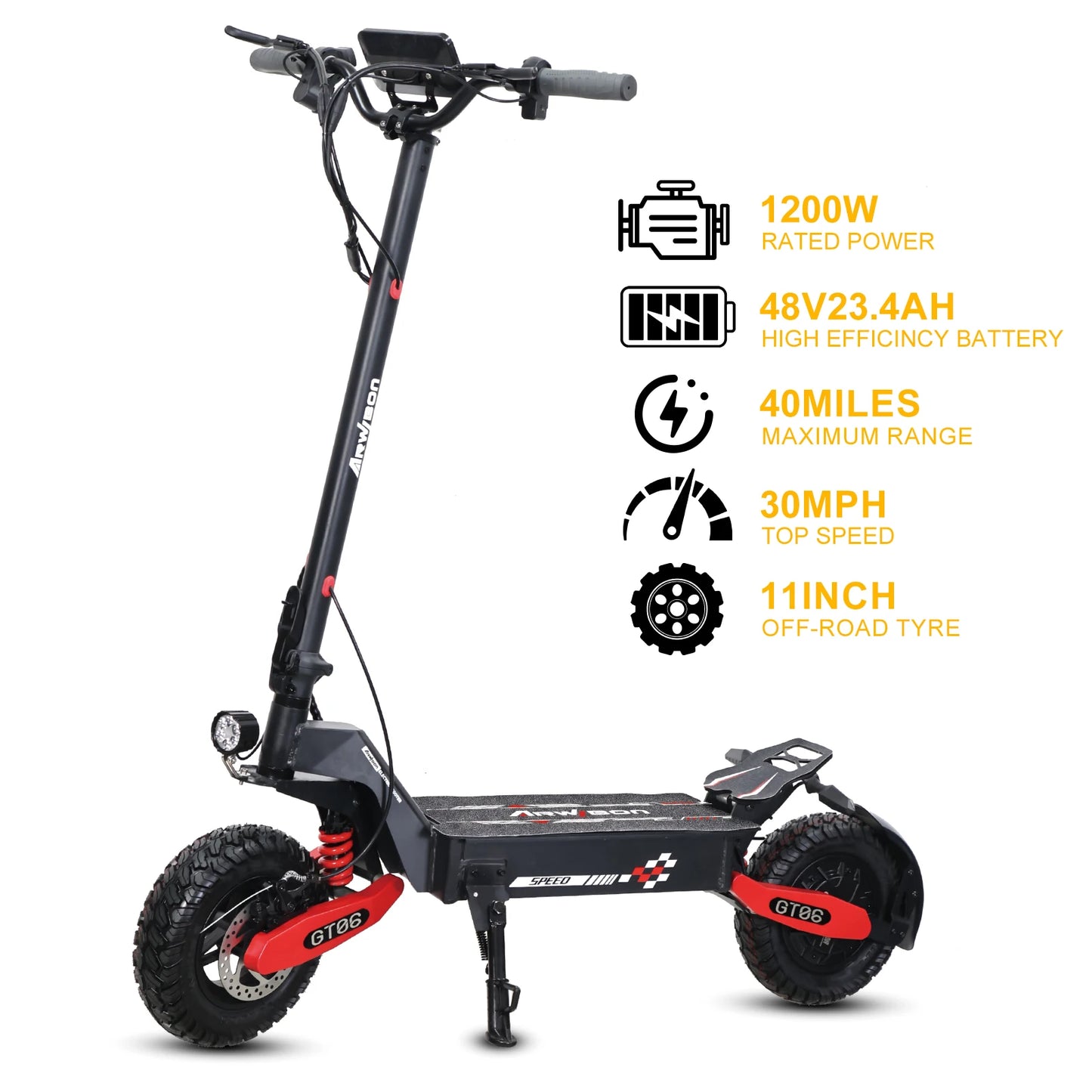 EOEOTWO Dual 4000W Electric Scooter for Adults 45 MPH