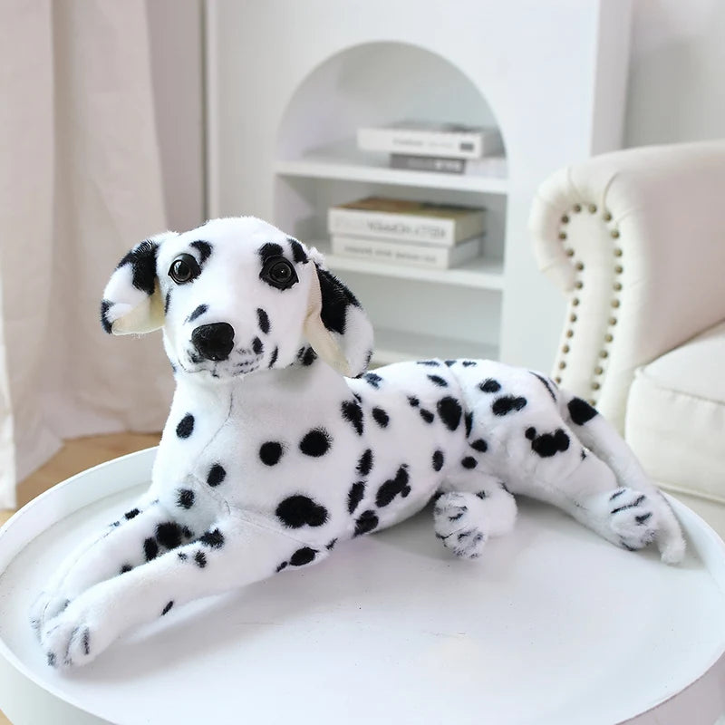 2 Styles 23-90cm Stuffed Animals Dog Dalmatian Plush Toy Lifelike Giant Dog Toy Realistic Animal Kids Toys Gift For Children