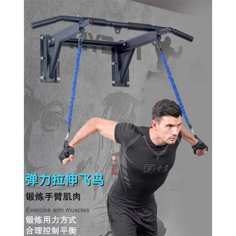 Cheap Factory Price Indoor Home Gym Push up Parallel Stand Parallel Bars Wall Mounted Lifting Bar Dip Pull up Bar