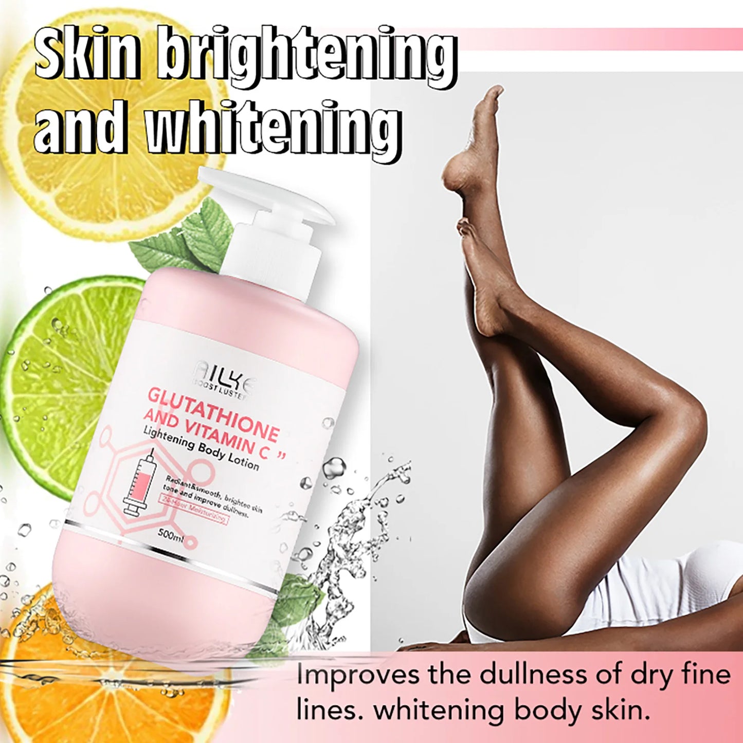 AILKE Whitening Facial Skin Care Lotion With Vitamin C Glutathione