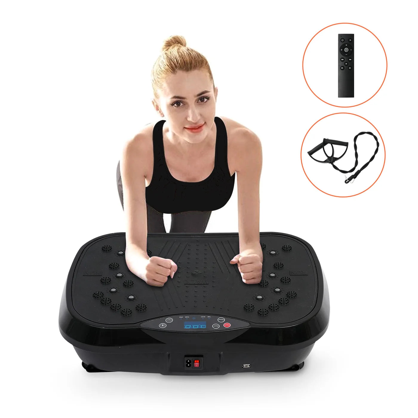 Vibration Plate Exercise Machine Fat Burning Home Fitness Fat Slinger