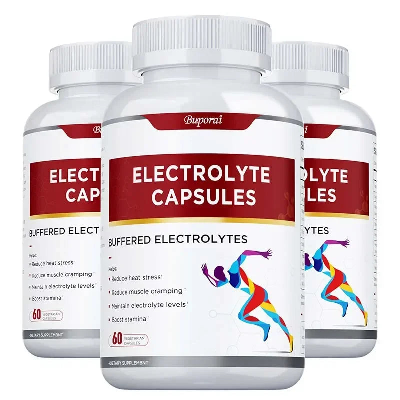 Pslalae Electrolyte Capsules Vitamin D for Hydration and Fatigue Relief