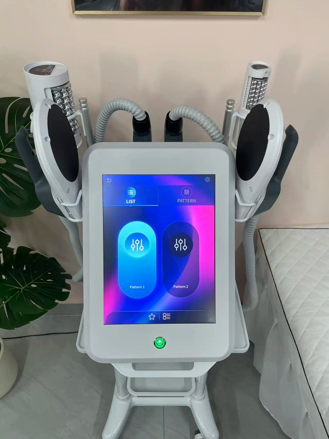 Emszero-slimming massage for cellulite, body facial treatment, 360-degree vibration therapy, ball roller int