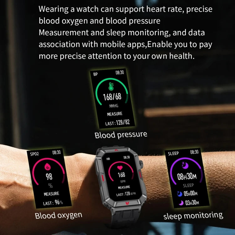 New CF26 1.57inch Smart Bracelet Support Sleep Detection Heart Rate Detection CF26 Smart Wristband