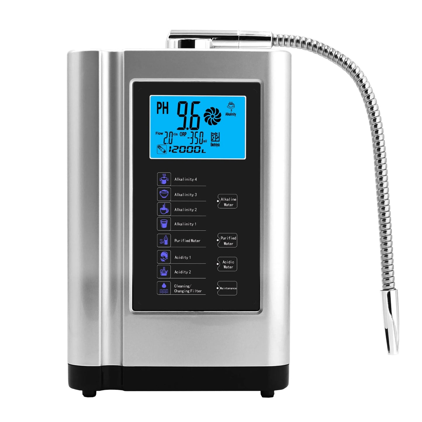 Alkadrops Alkaline Water Ionizer Hydrogen Generator Purifier Direct Drink