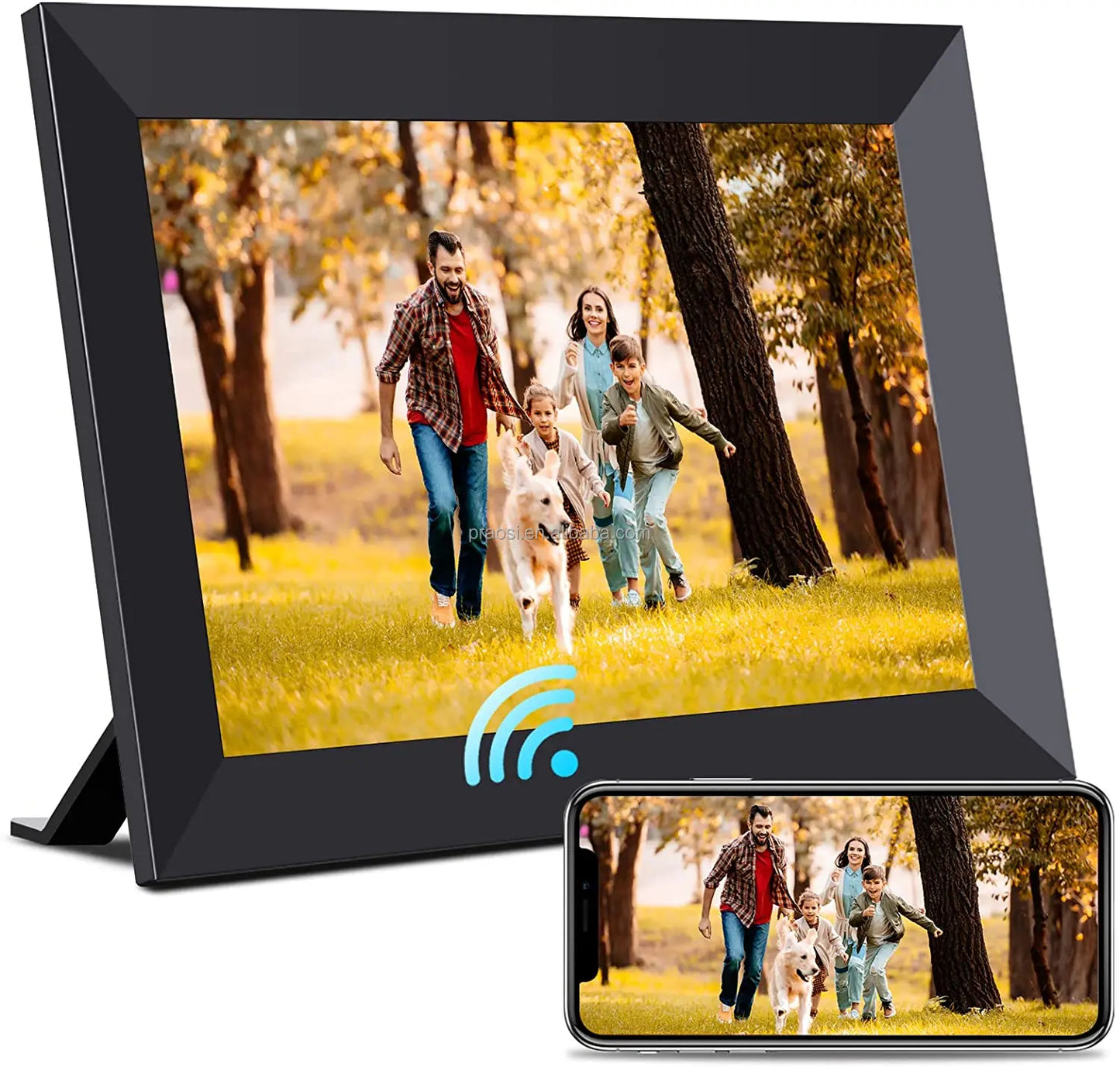 New Arrival 7 8 10.1 Inch WiFi Cloud Digital Photo Album Frame Battery Powered Frameo Uhale App Acrylic Material Video Playback