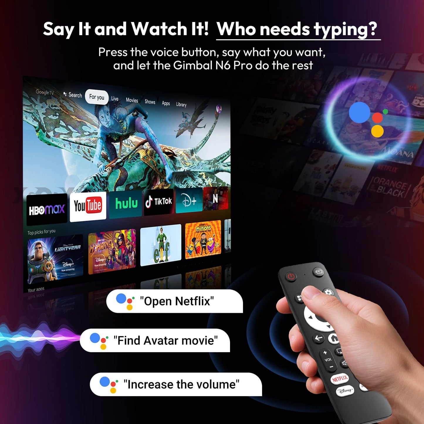 XGODY N6 Pro Projector Netflix 4K Android TV Home Theater