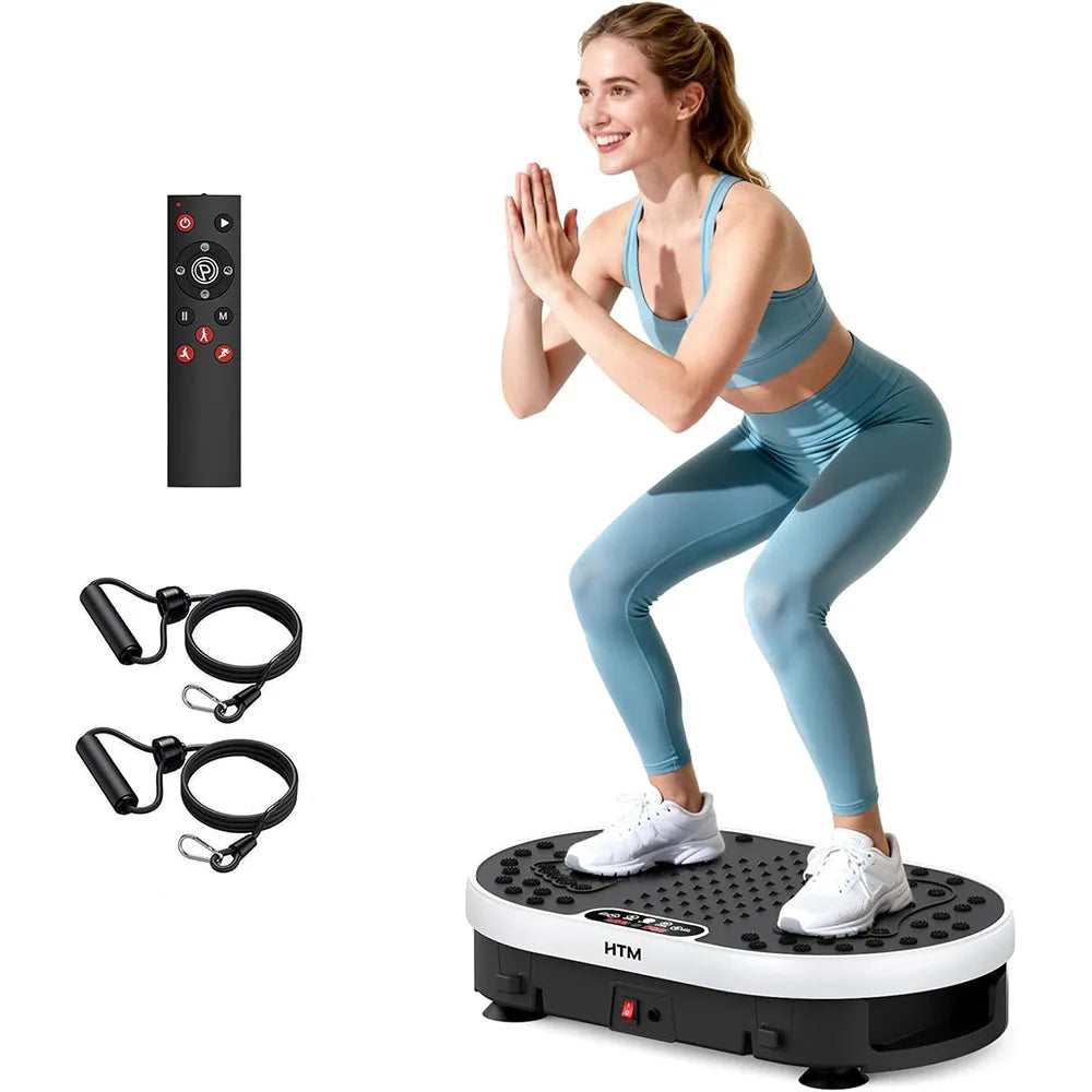 Vibration Plate Exercise Machine With 120 Speed Levels 9 Presets