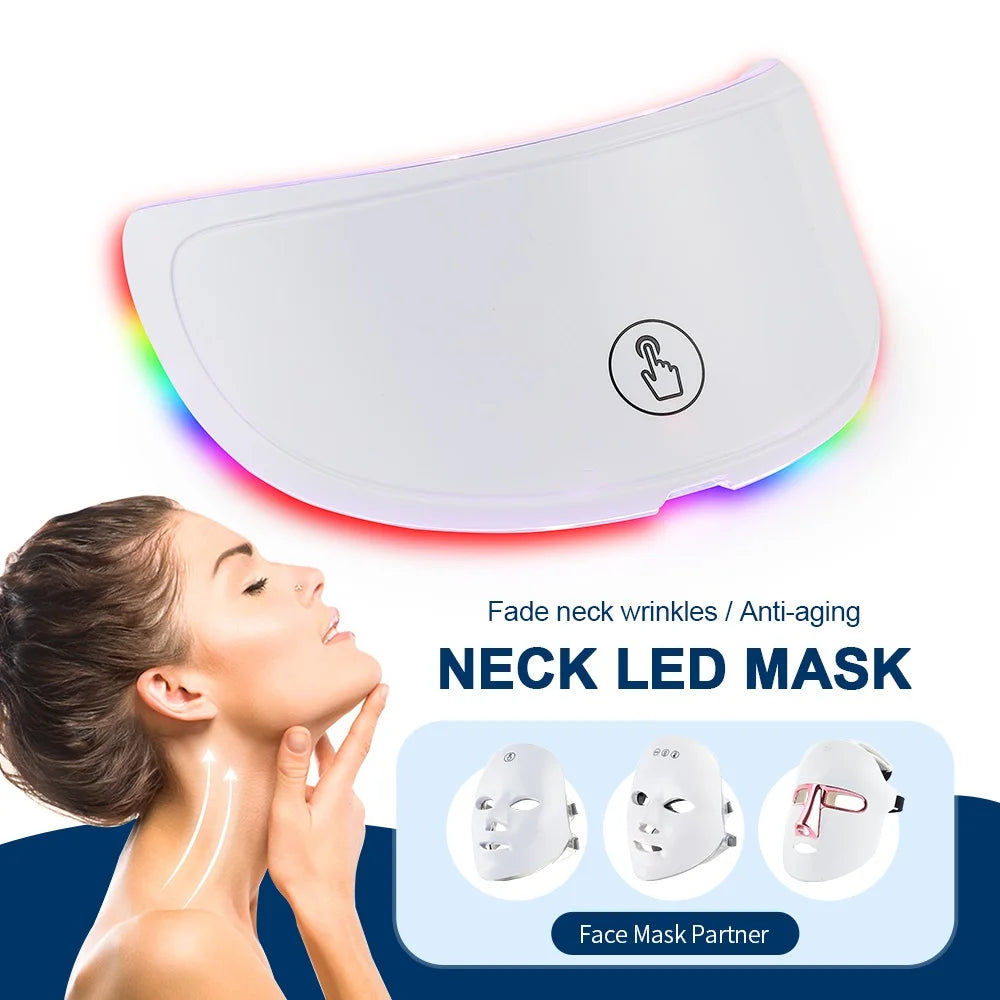 Foreverlily Neck LED Mask Photon Anti Wrinkle Skin Care