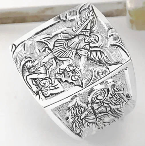 Gold Various European and American Styles, Ancient Greek Myths and Legends, Commemorative Rings New Ring Gifts