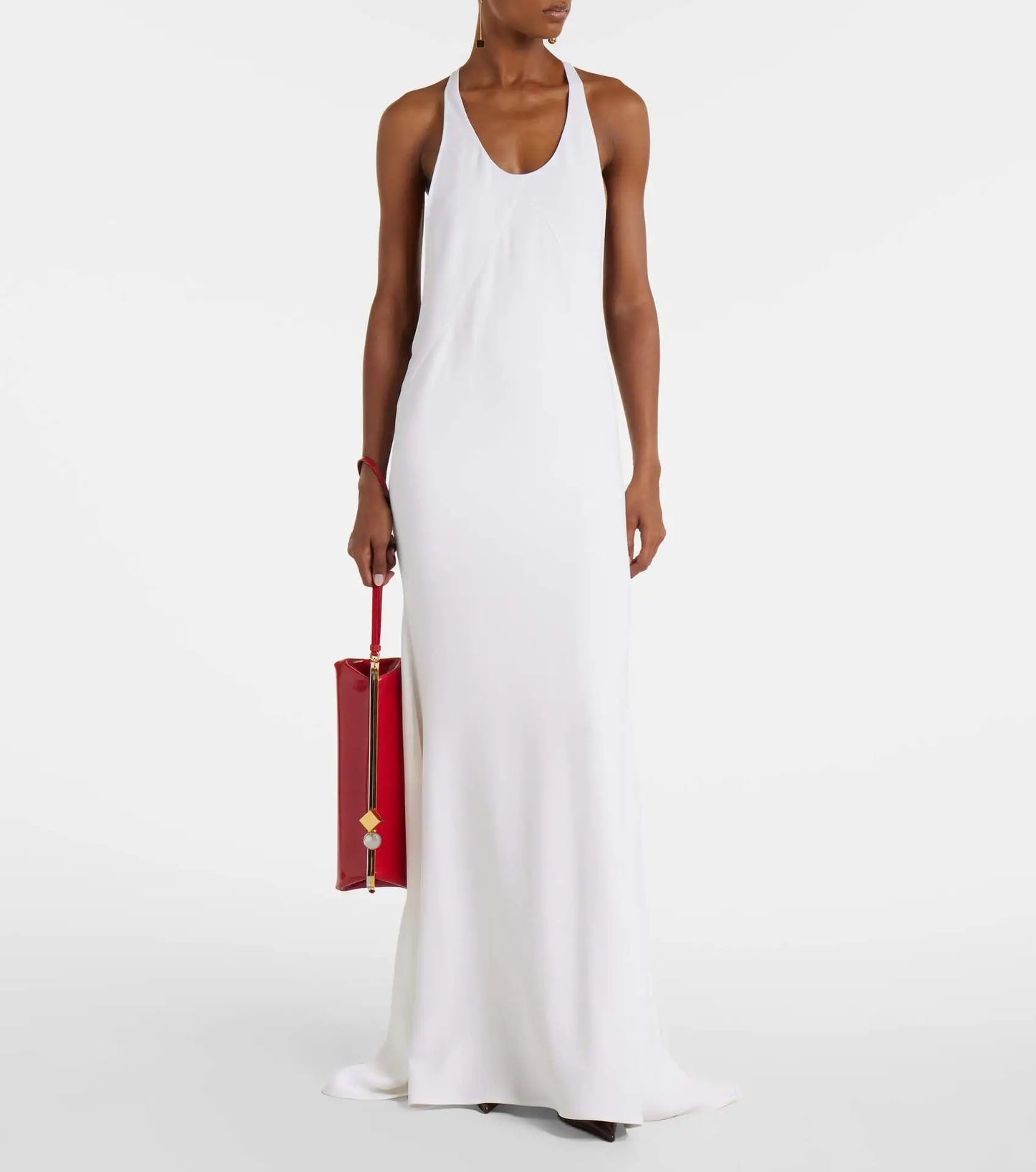 2026 New Elegant White Dress Long Dress Summer Sexy Strap Women's Clothing Beach 2025 Summer Dress Robe Vestido Women Party