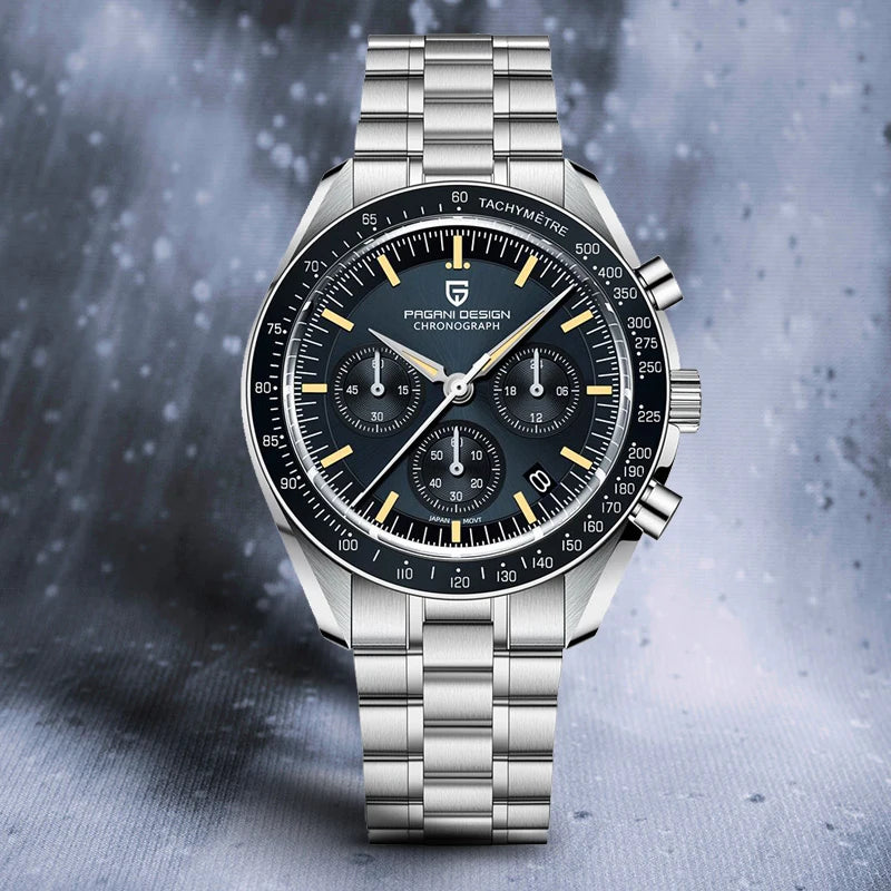 Pagani Design Moon Watch Retro Luxury Quartz For Men