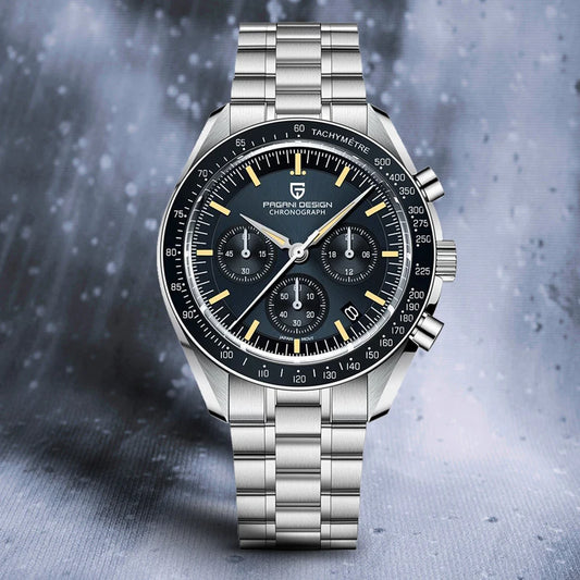 Pagani Design Moon Watch Retro Luxury Quartz For Men