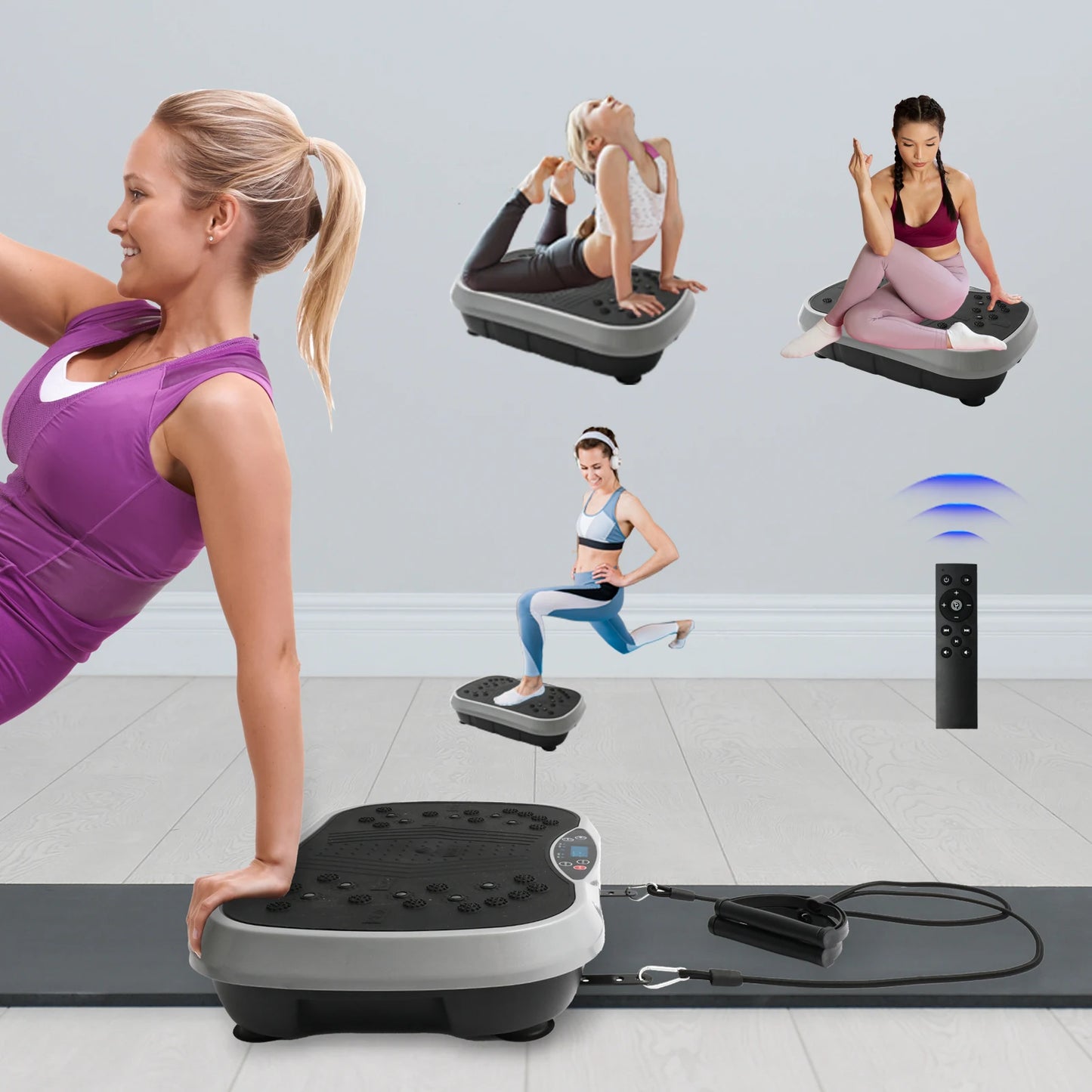 Vibration Plate Exercise Machine Fat Burning Home Fitness Fat Slinger