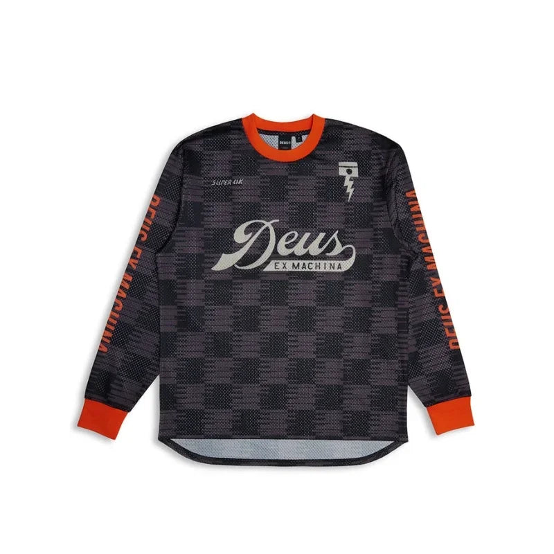 New Sportswear Enduro Jersey DEUS EX MACHINA Motocross Cycling Off Road Dirt Bike Riding Racing Long Shirt Motorcycle Jersey MTB