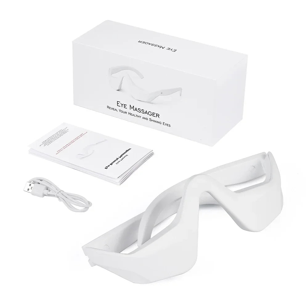 Foreverlily Eye Massager Glasses Under Eye Fatigue Relief