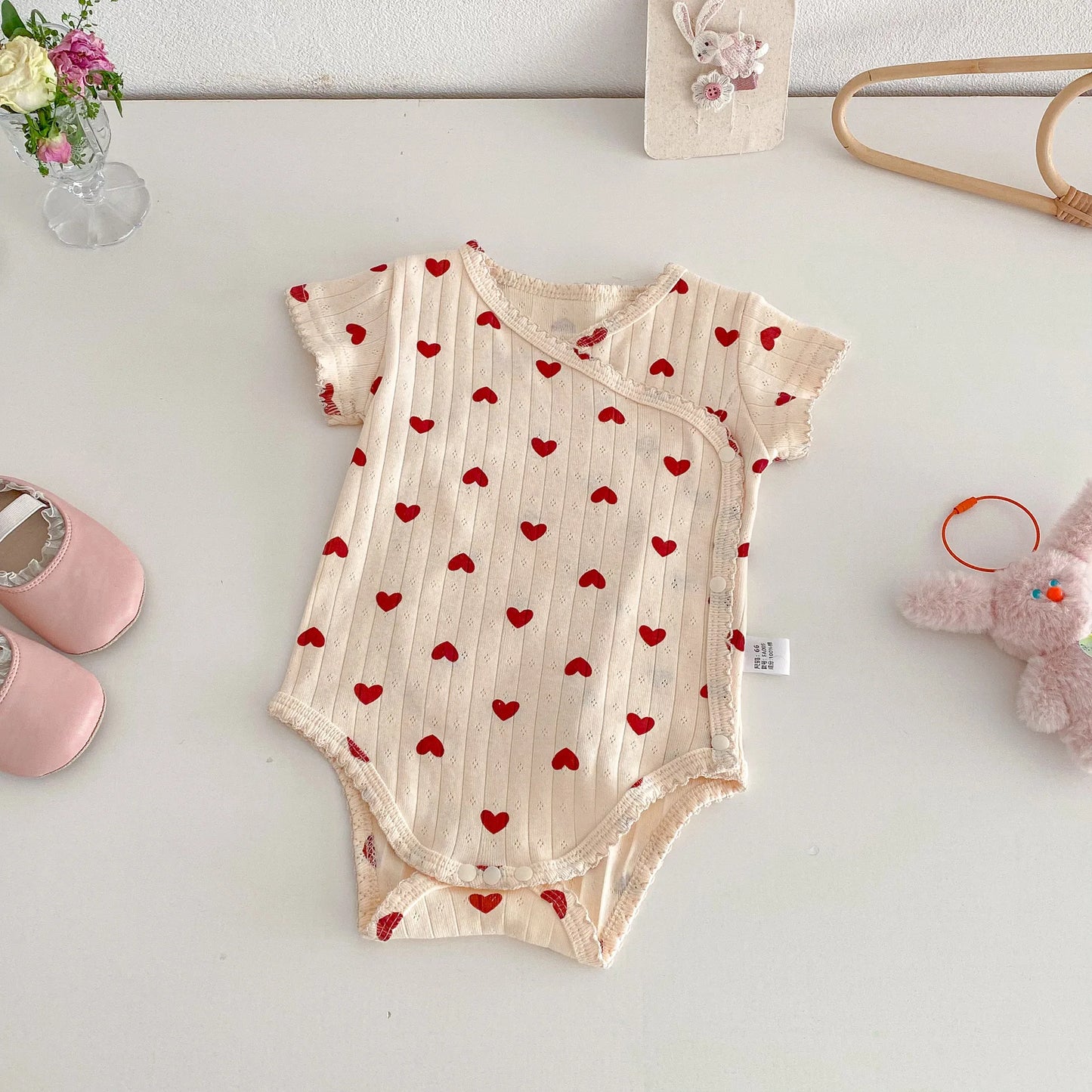 Baby Clothes, Women's Treasure Spring and Summer Styles Bag Fart Clothes Baby Pure Cotton Two-piece Set Newborn Triangle Clothes