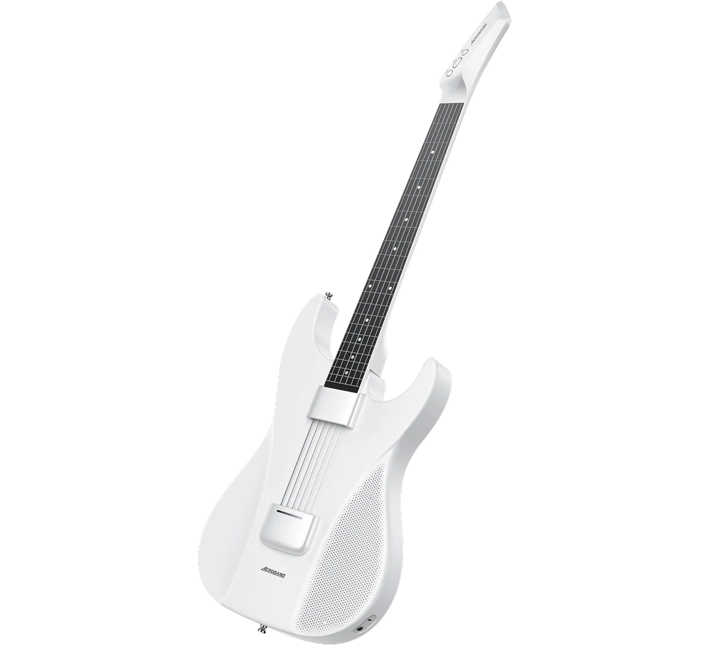AeroBand Detachable Electric Guitar Pain-Free Silicone String All-in-One 9 Sound Styles Acoustic Bass with mic port