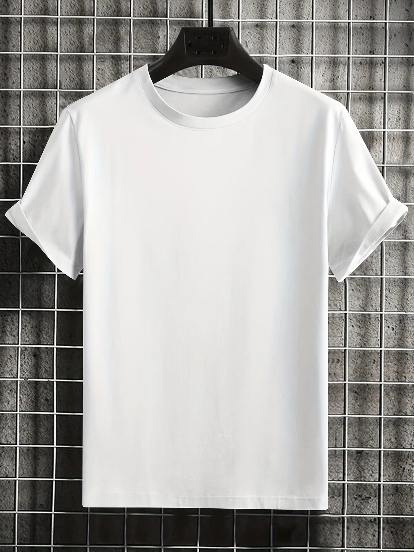 Men's 100% Cotton Planet Graphic Print Slim Fit Short Sleeve T-Shirt
