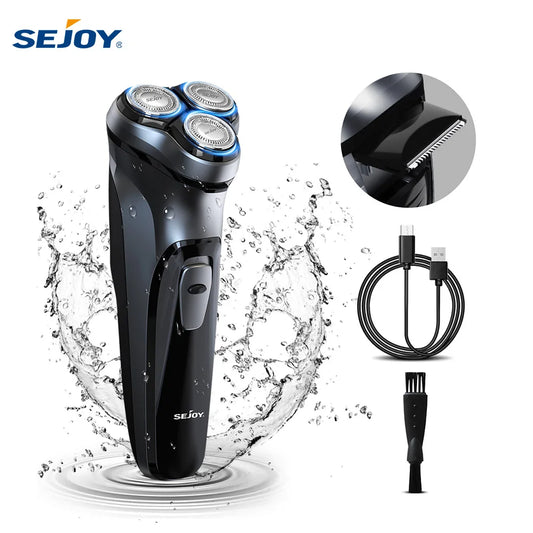 SEJOY BLASTO1 Electric Shaver For Men With Triple Floating Head