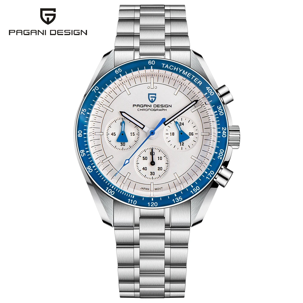 Pagani Design Moon Watch Retro Luxury Quartz For Men