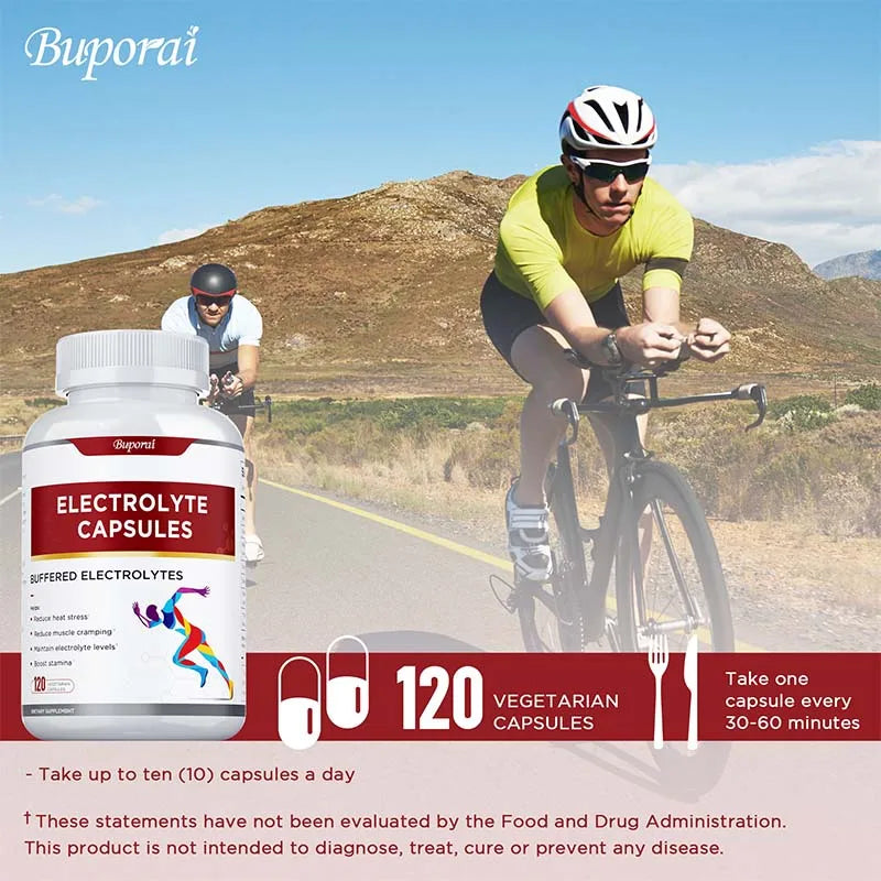 Pslalae Electrolyte Capsules Vitamin D for Hydration and Fatigue Relief