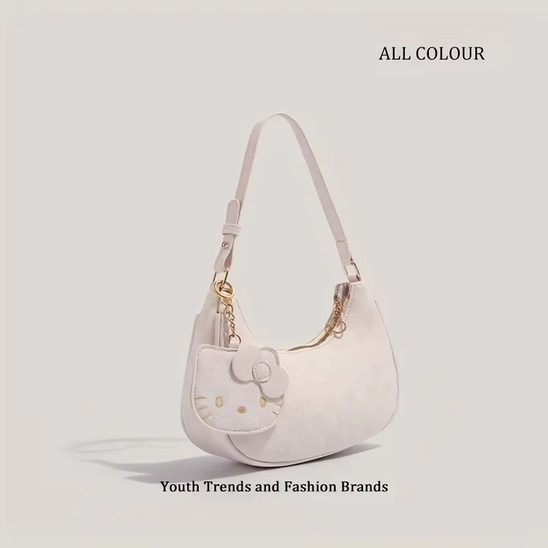 Mesuca Hello Kitty Armpit Bag Women Shoulder Handbag