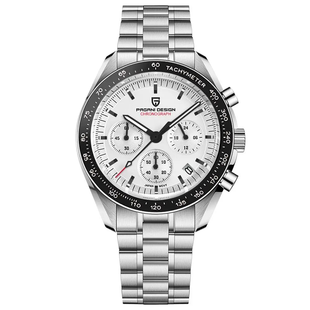 Pagani Design Moon Watch Retro Luxury Quartz For Men