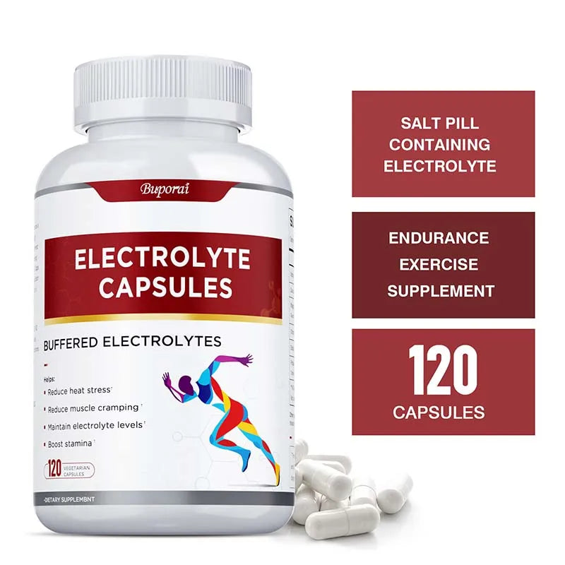 Pslalae Electrolyte Capsules Vitamin D for Hydration and Fatigue Relief