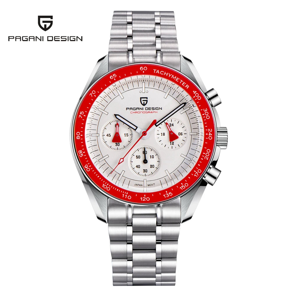 Pagani Design Moon Watch Retro Luxury Quartz For Men