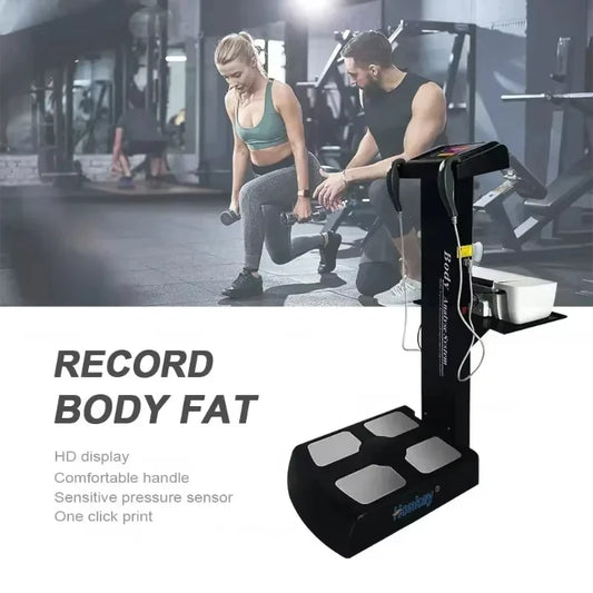 Intelligent Body Testing Body Fat In Gyms Analyzer With Printer Handheld Body Composition Designed Specifically For Measuring