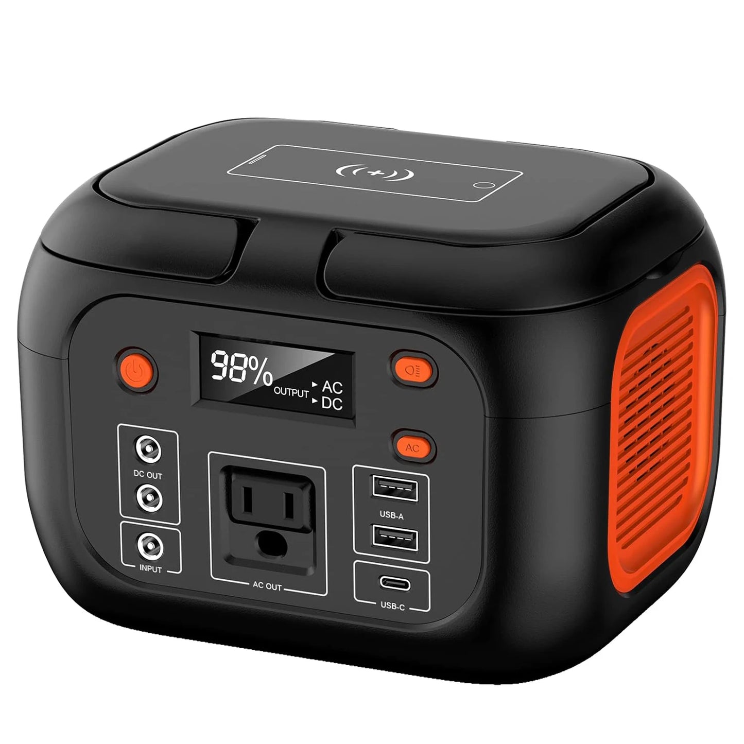 SinKeu Portable Power Station 600W Solar Generator For Camping