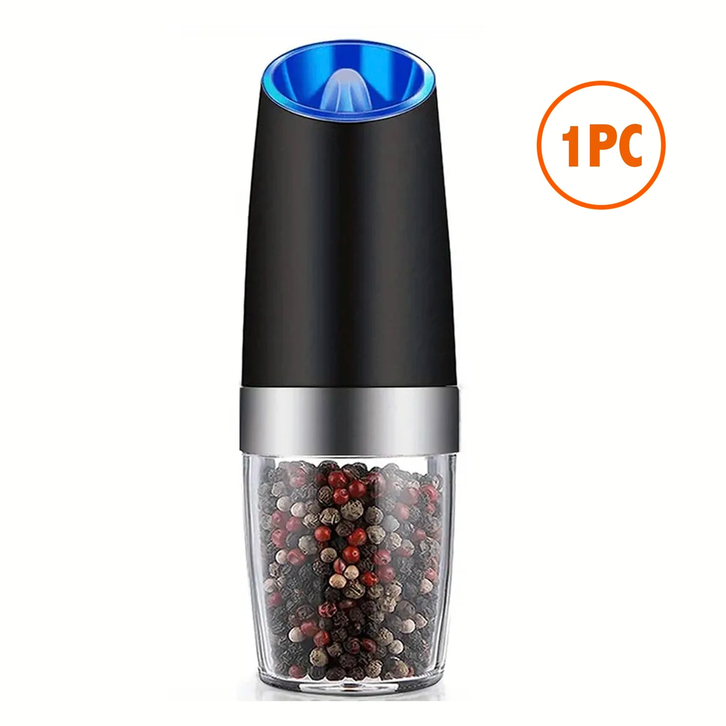 Gravity Electric Salt And Pepper Mill Battery Powered Adjustable Coarseness