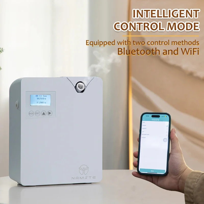 NAMSTE Essential Oil Diffuser With Smart Bluetooth WiFi Aromatherapy