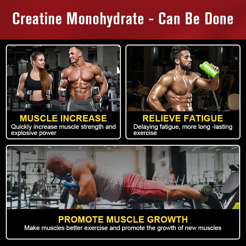 Minch Creatine Monohydrate Powder for Muscle Recovery and Performance