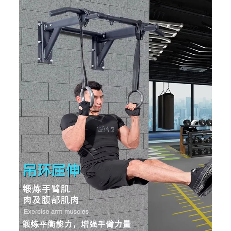 Cheap Factory Price Indoor Home Gym Push up Parallel Stand Parallel Bars Wall Mounted Lifting Bar Dip Pull up Bar