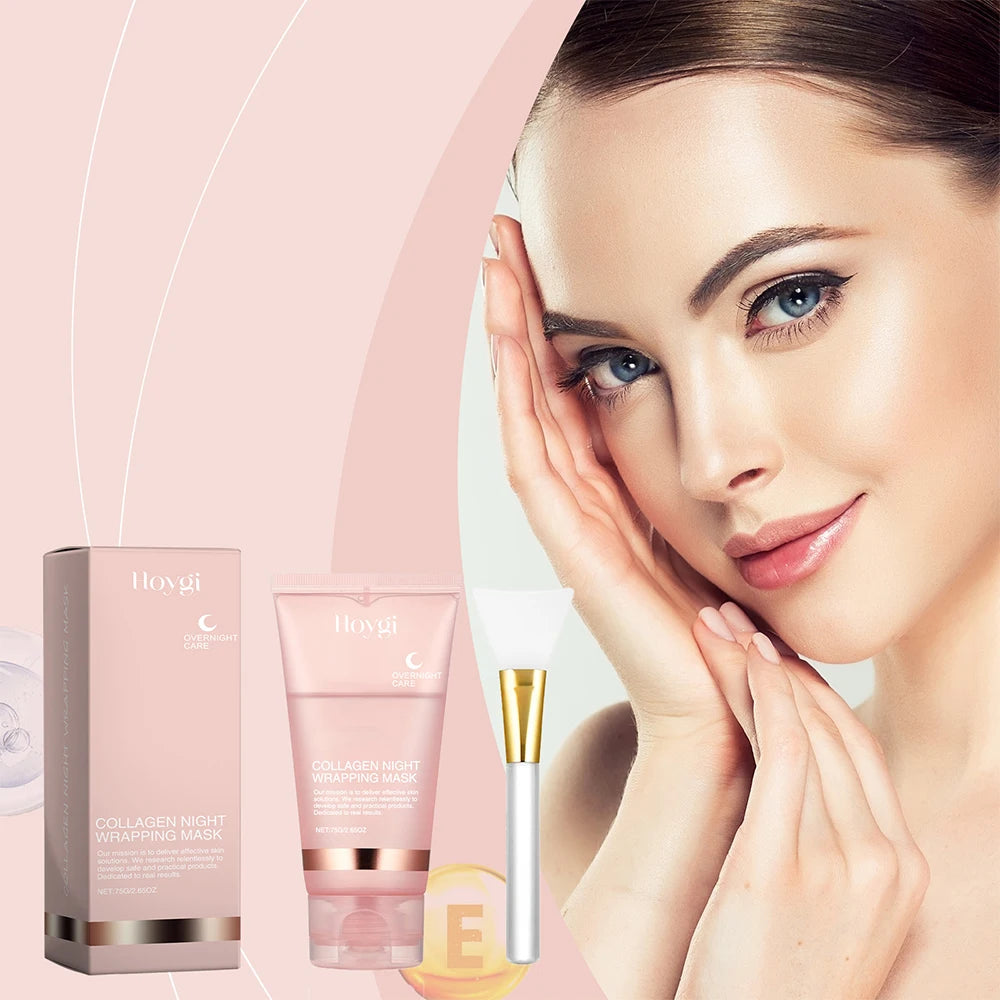 Ms.Dear Collagen Overnight Wrapping Peel Off Facial Mask Deep Hydration