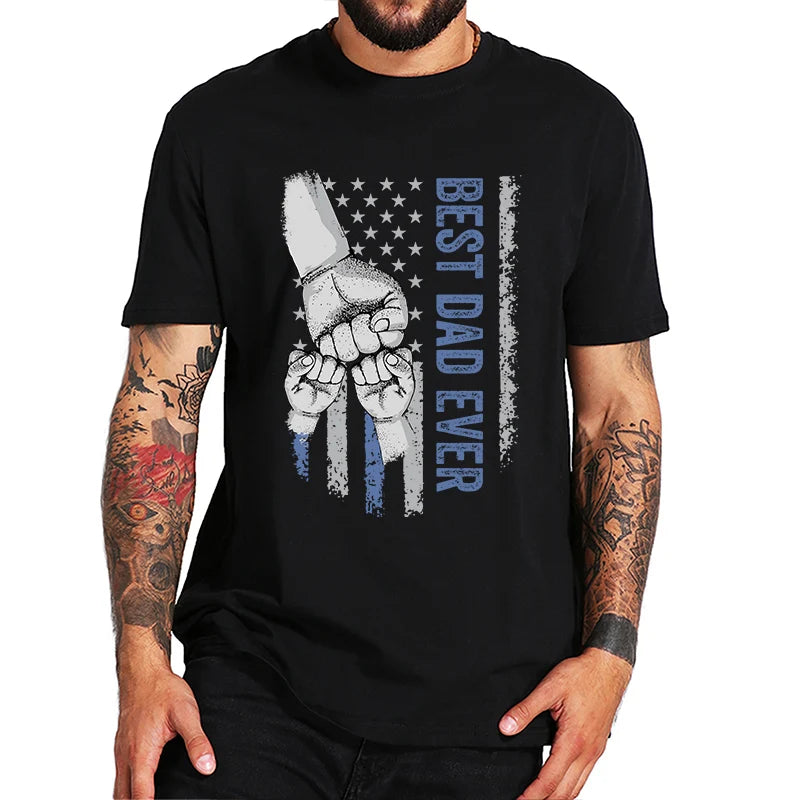 Maymavarty Custom Best Dad Ever T Shirt Fathers Day Gift