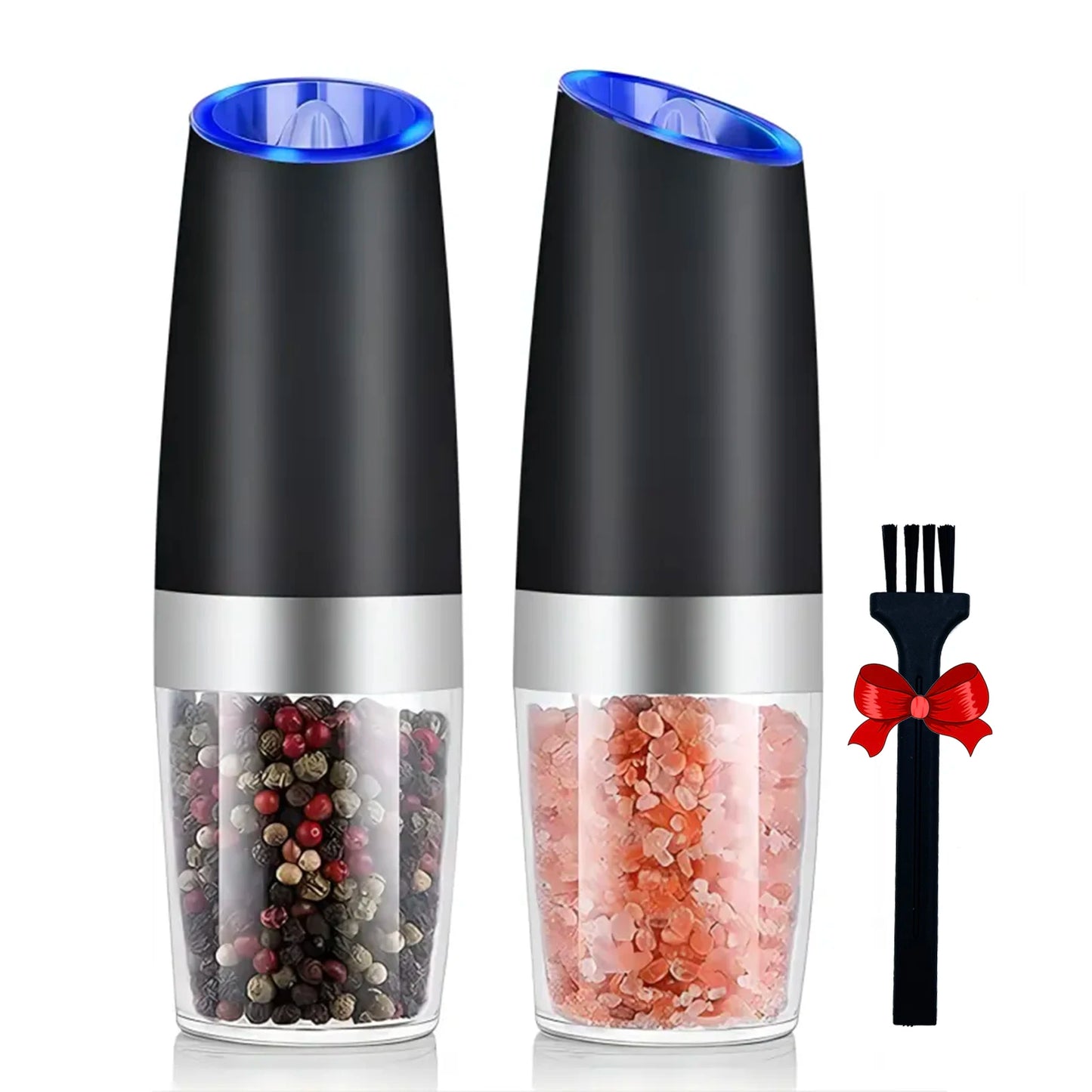 Gravity Electric Salt And Pepper Mill Battery Powered Adjustable Coarseness