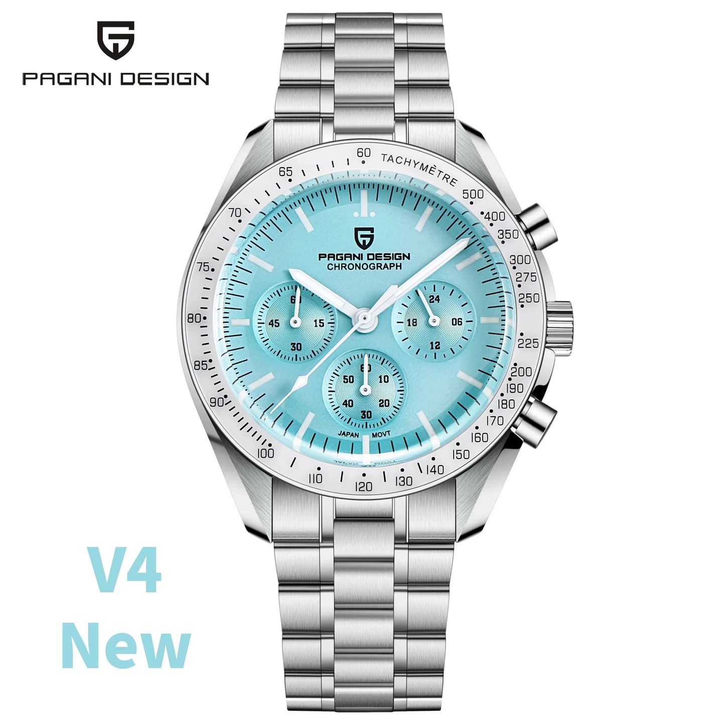 Pagani Design Moon Watch Retro Luxury Quartz For Men