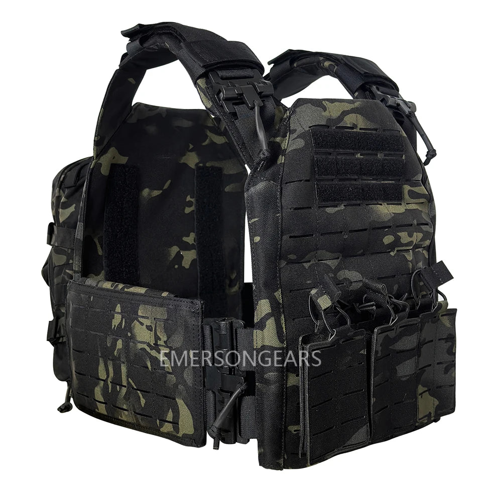 EMERSONGEARS 1000D Nylon Quick Release Laser Cut Vest Hydration Backpack