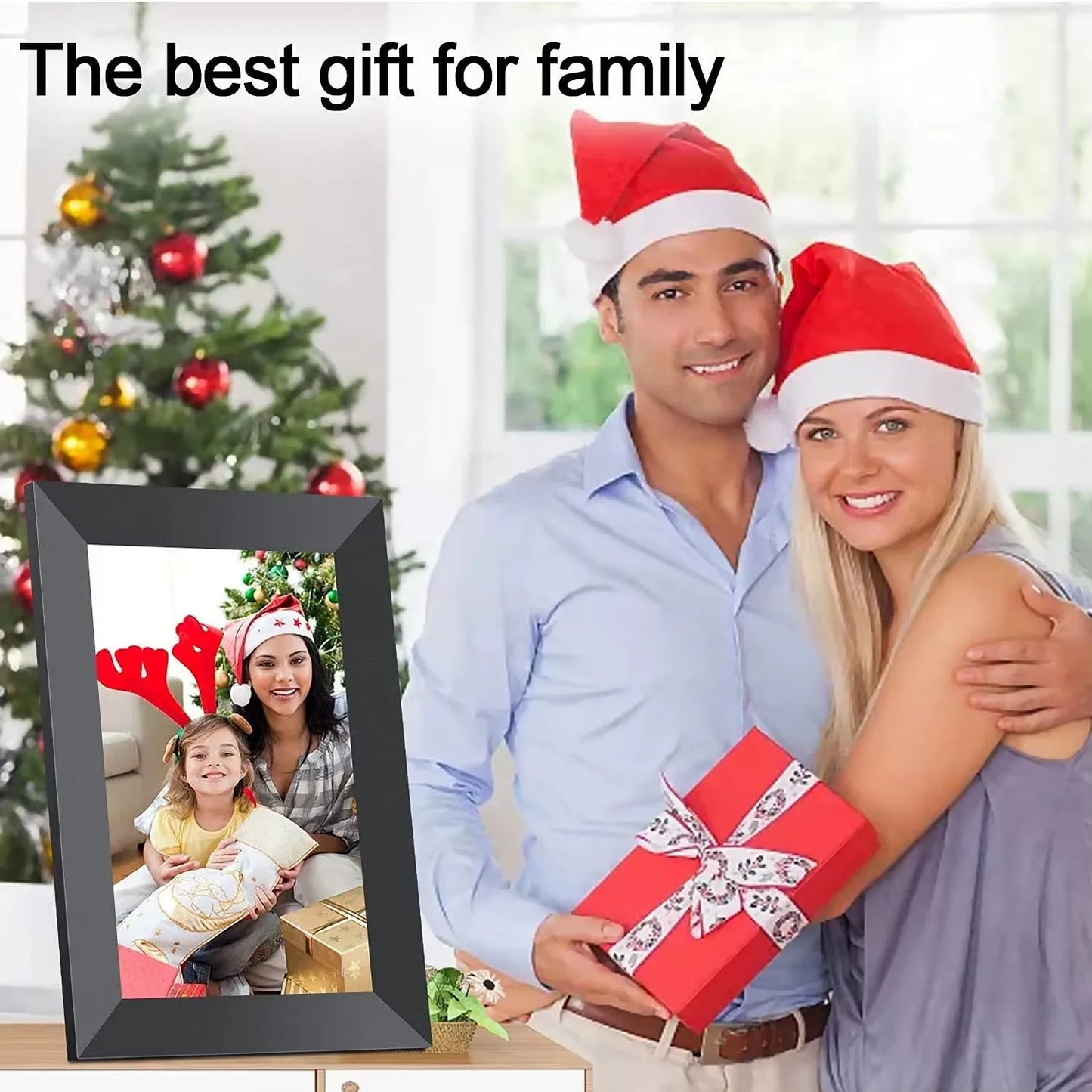 YENOCK 32GB Frameo Smart WiFi Digital Photo Frame Display