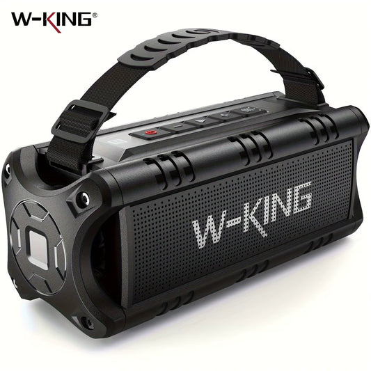 W-KING 30W Bluetooth Speaker IPX6 Waterproof Outdoor 24H Playtime