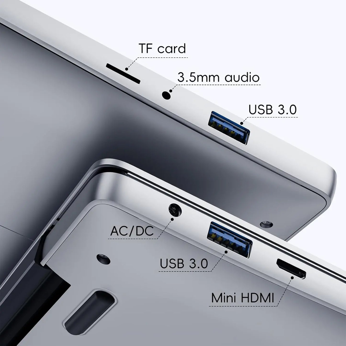 2026 14.1"Laptop Intel Core i7 8650U Atom A3950 Portable Laptops Windows 11 Computer 4K HD 12GB RAM 1TB 2TB SSD Notebook Office