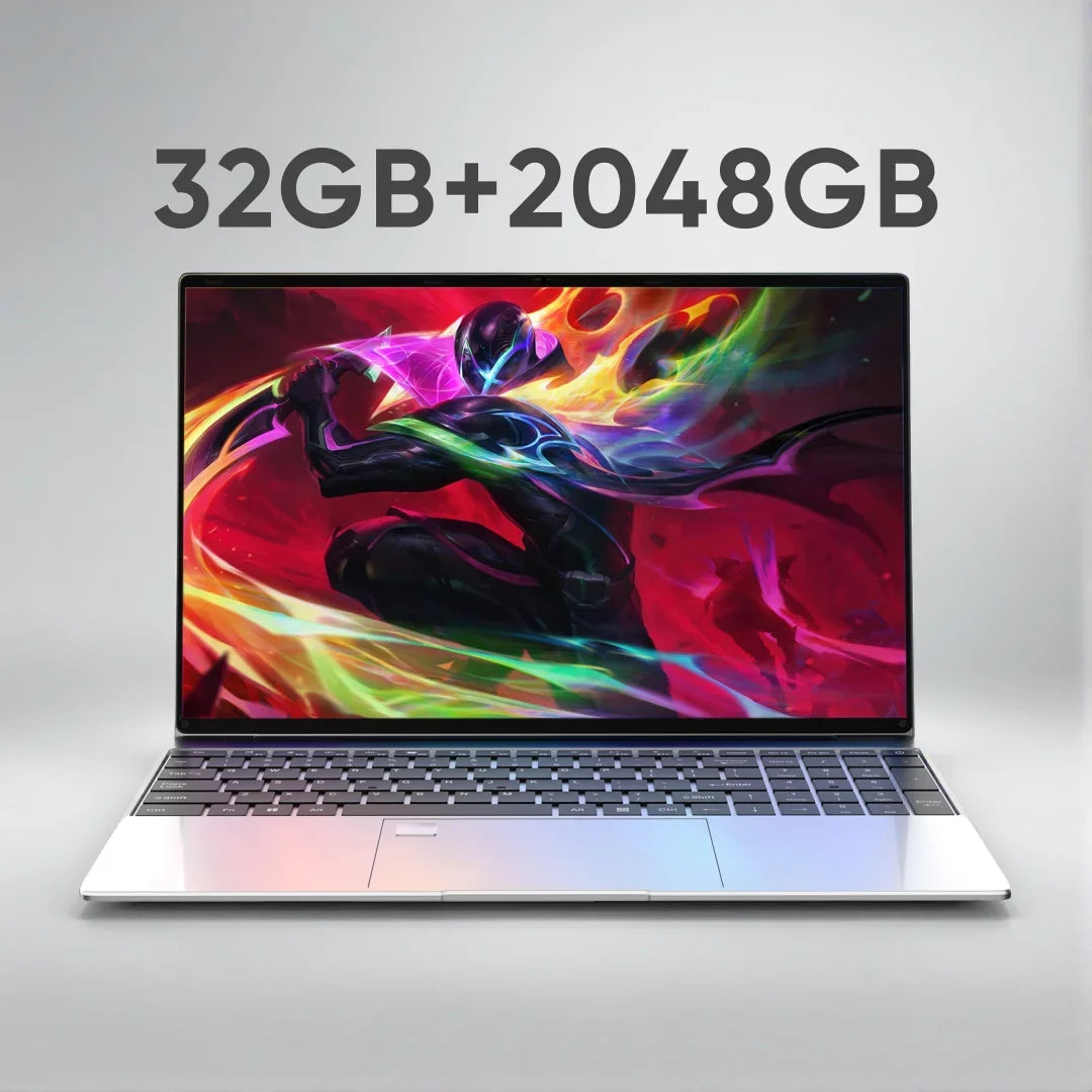 LENO Ultra Slim 15.6" Gaming Laptop Intel Core i9-10980H 32GB RAM 2TB SSD 1920x1080 Windows 11 Office Study Home Use New Model
