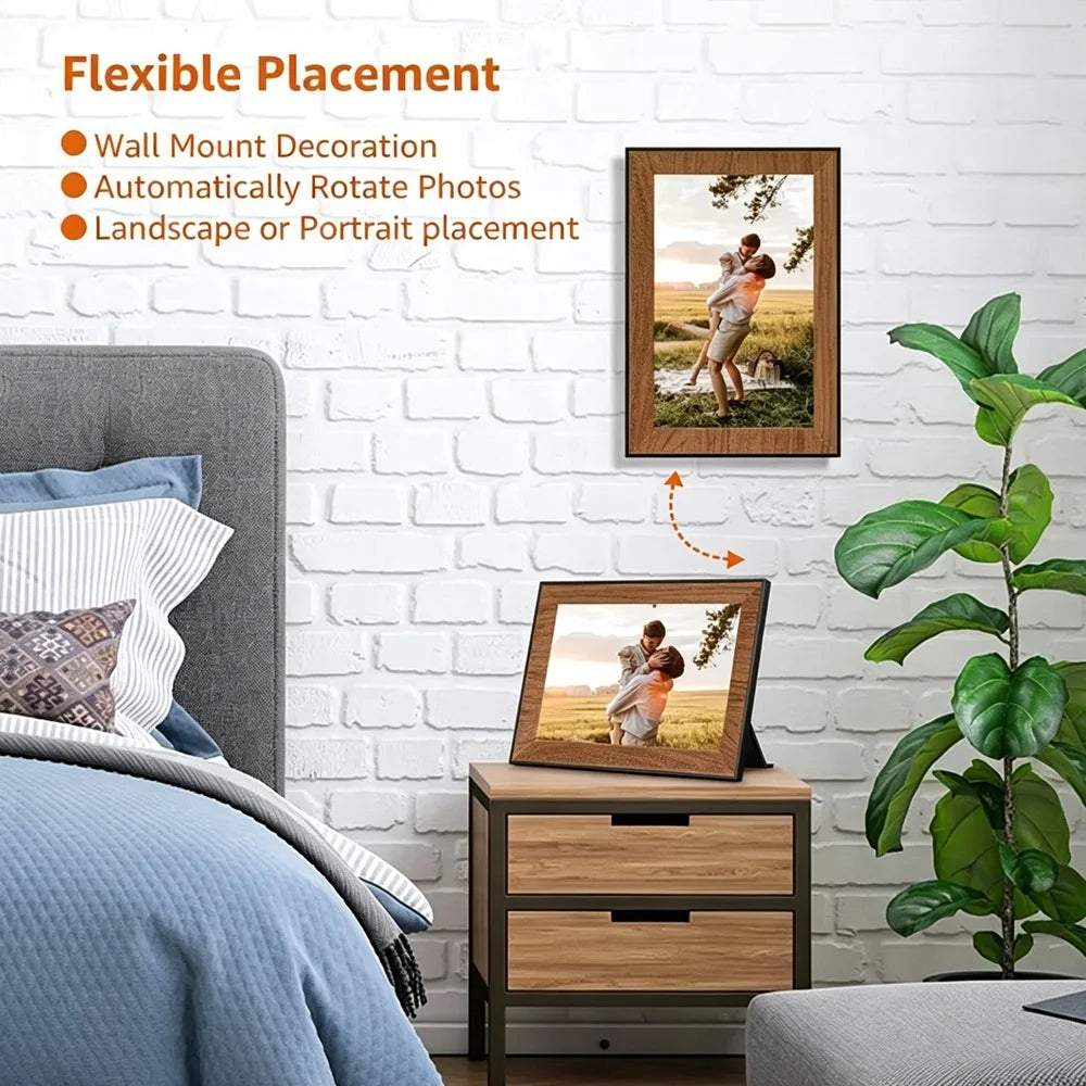 10.1 & 15.6 Inch Smart WiFi Digital Photo Frame HD Touch Screen 32GB