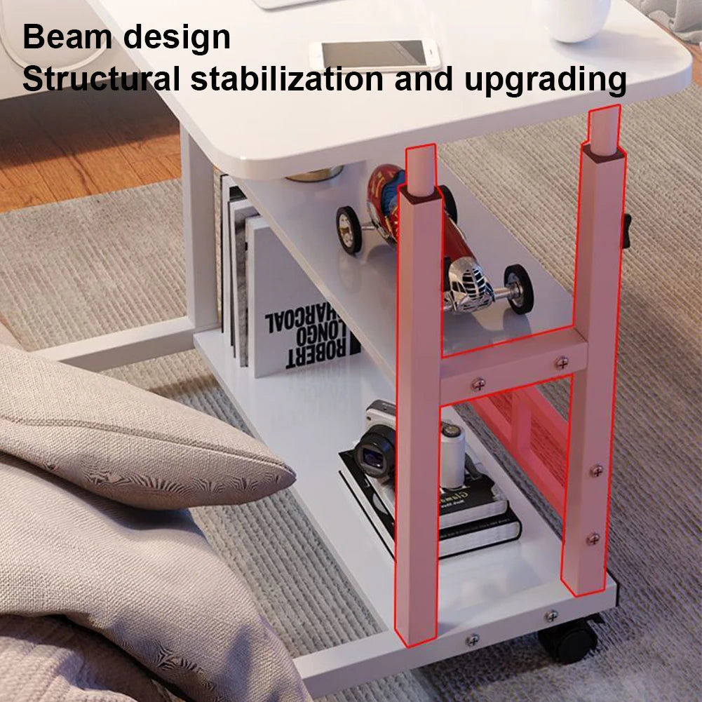 APWIKOGER Multi Layer Standing Desk Height Adjustable Wooden Workstation
